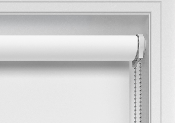 Trinity (Blackout), White - Twist&Fit Roller Blind - Image 11